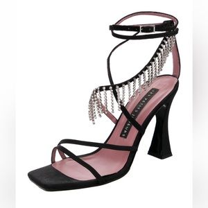 Les petits jouers crystal sandals size 7.5